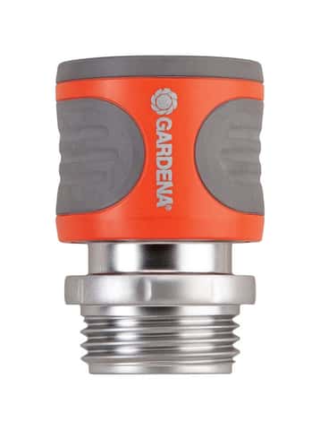 Gardena 3/4 in. Metal Threaded Male/Female Hose Connector Gardena 3/4 in. Metal Threaded Male/Female Hose Connector