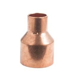 Nibco 1-1/2 in. Sweat X 3/4 in. D Sweat Copper Coupling with Stop