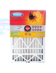 BestAir 16 in. W X 25 in. H X 3 in. D 11 MERV Pleated Air Filter 1 pk