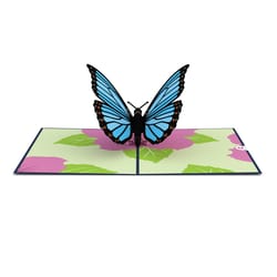 Lovepop Blue Morpho Butterfly 3D Card Paper 1 pk