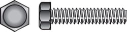 HILLMAN 1/4 in. D X 3-1/2 in. L Zinc Plated Steel Hex Tap Bolt 100 pk