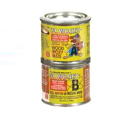 PC-Woody  Tan  Two Part Wood Epoxy Paste  6 oz 