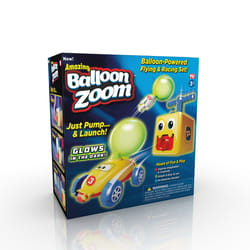 Balloon Zoom Balloon-Powered Flying and Racing Set Multicolored