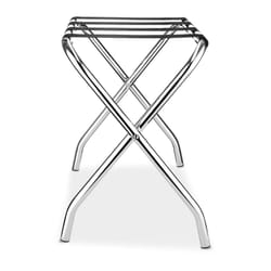 Whitmor Metal Luggage Rack Chrome