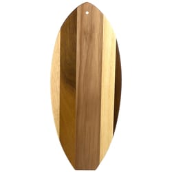 Totally Bamboo Rock & Branch 14.57 in. L X 6.1 in. W X 0.6 in. Wood Serving & Cutting Board