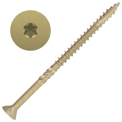 Screw Products AXIS No. 10 X 3-1/2 in. L Star Horizon Curve Head Deep Sharp Structural Screws