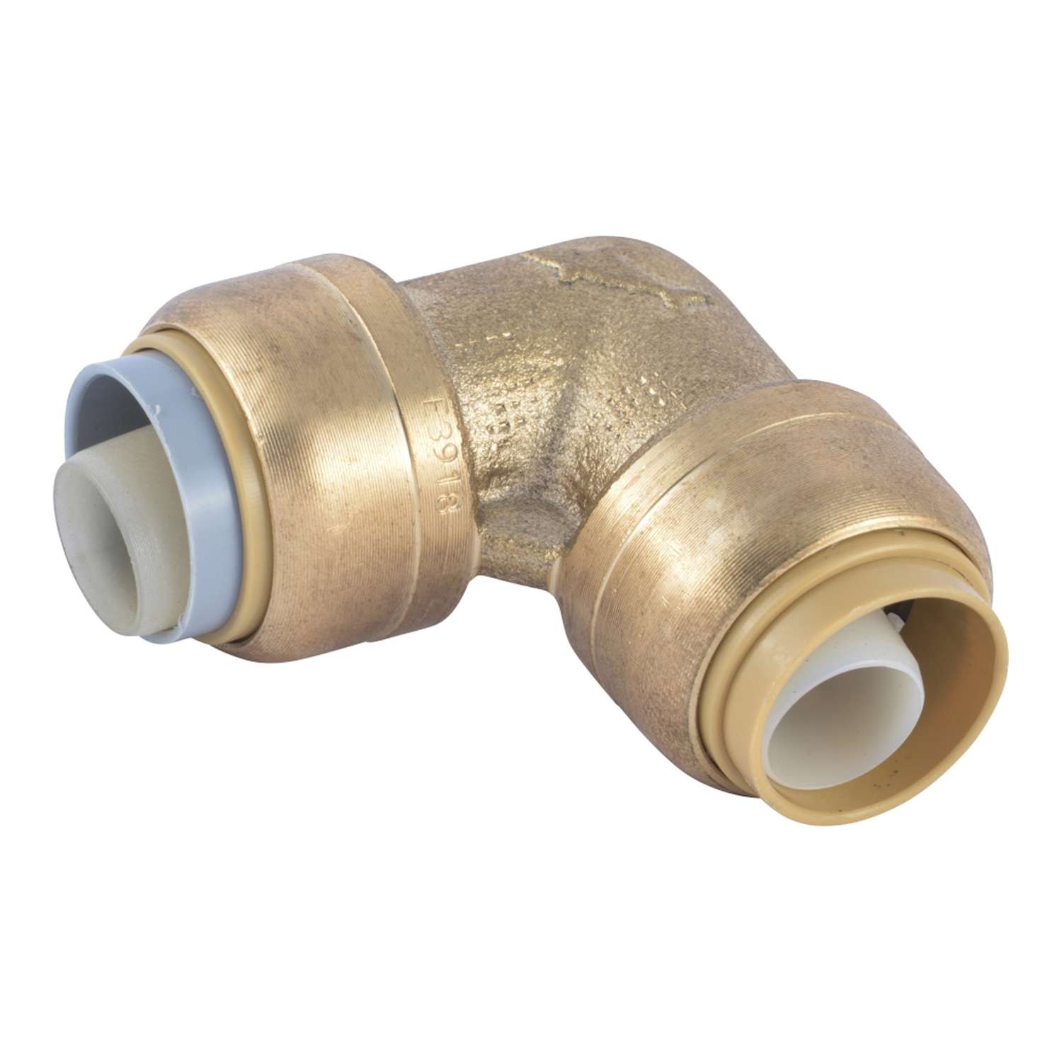 SharkBite Push to Connect 1/2 in. PTC X 1/2 in. D PTC Brass Elbow - Ace ...