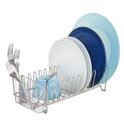 Mainstays Small Wire Dish Rack - Chrome - 14.17 W x 12.64 L x 5.67 H