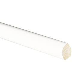Inteplast Building Products 9/16 in. H X 8 ft. L Prefinished White Polystyrene Trim