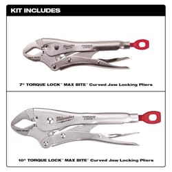 Milwaukee Forged Alloy Steel Locking Pliers Set