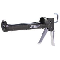 TAOSHENG Metal Silicone Caulking Gun, Filling Sealing Hand Caulk Gun with Trigger/Grip/Smooth Rod with Lock, Universal Fit for 300ml Silicone