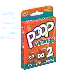 Outset Media Poop Attack 2 Card Game Multicolored 54 pc
