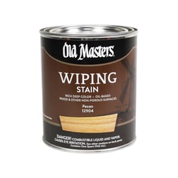Old Masters Semi-Transparent Pecan Oil-Based Wiping Stain 1 qt