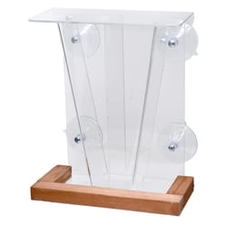 Songbird Essentials Plastic Dual Seed Window Feeder