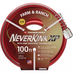 Teknor Apex NeverKink Pro 3/4 in. D X 100 ft. L Heavy Duty Contractor Grade Garden Hose