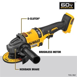 DeWalt 60V MAX 13 amps Cordless 4-1/2 to 6 in. Angle Grinder with Brake Tool Only