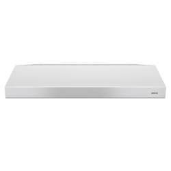 Broan-NuTone Glacier 30 in. W White Range Hood