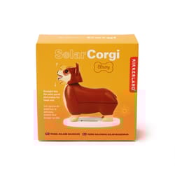 Kikkerland Elroy Solar Corgi Polyresin/Solar Panel 1 pk