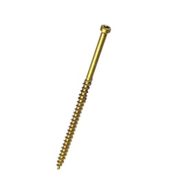 GRK Fasteners UberGrade No. 8 in. X 3-1/8 in. L Star Trim Head W-Cut Construction Screws