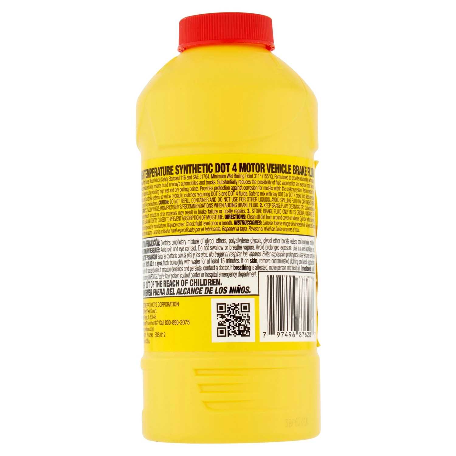 Prestone DOT 4 Brake Fluid 12 oz. Ace Hardware