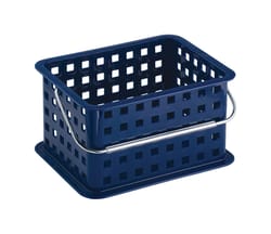 iDesign 7 in. H X 5 in. W X 9.25 in. D Storage Basket