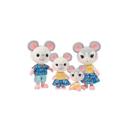 Sunny Days Honey Bee Acres Cheddars Mouse Family Multicolored 4 pc