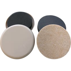 Shepherd Hardware Beige Felt/Plastic Slide Glides 4 pk