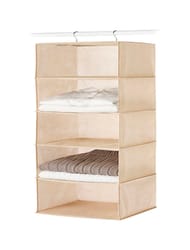 Whitmor 42 in. H X 12 in. W X 11-1/2 in. L Fabric Hanging Vertical Closet Organizer