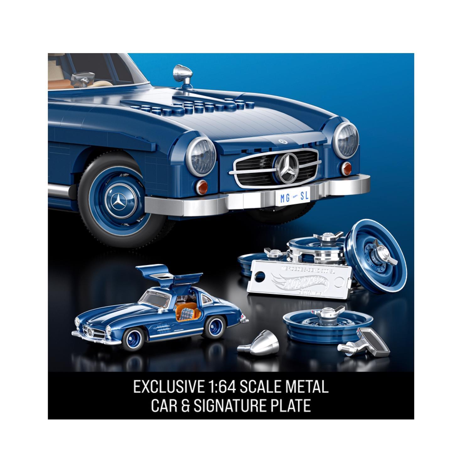 Hot Wheels Mega Premium Mercedes-Benz Building Set 1600 pc
