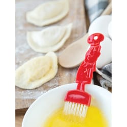 Fox Run Red/White Plastic Basting Brush