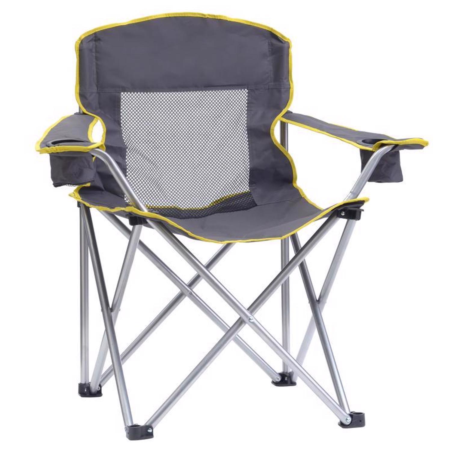 QuikChair Gray Big Gy Folding Quad Chair Mfr 167580PK4 Ace Hardware