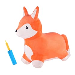 iPlay iLearn Bouncy Pals Ride-On Toy Orange/White 2 pc