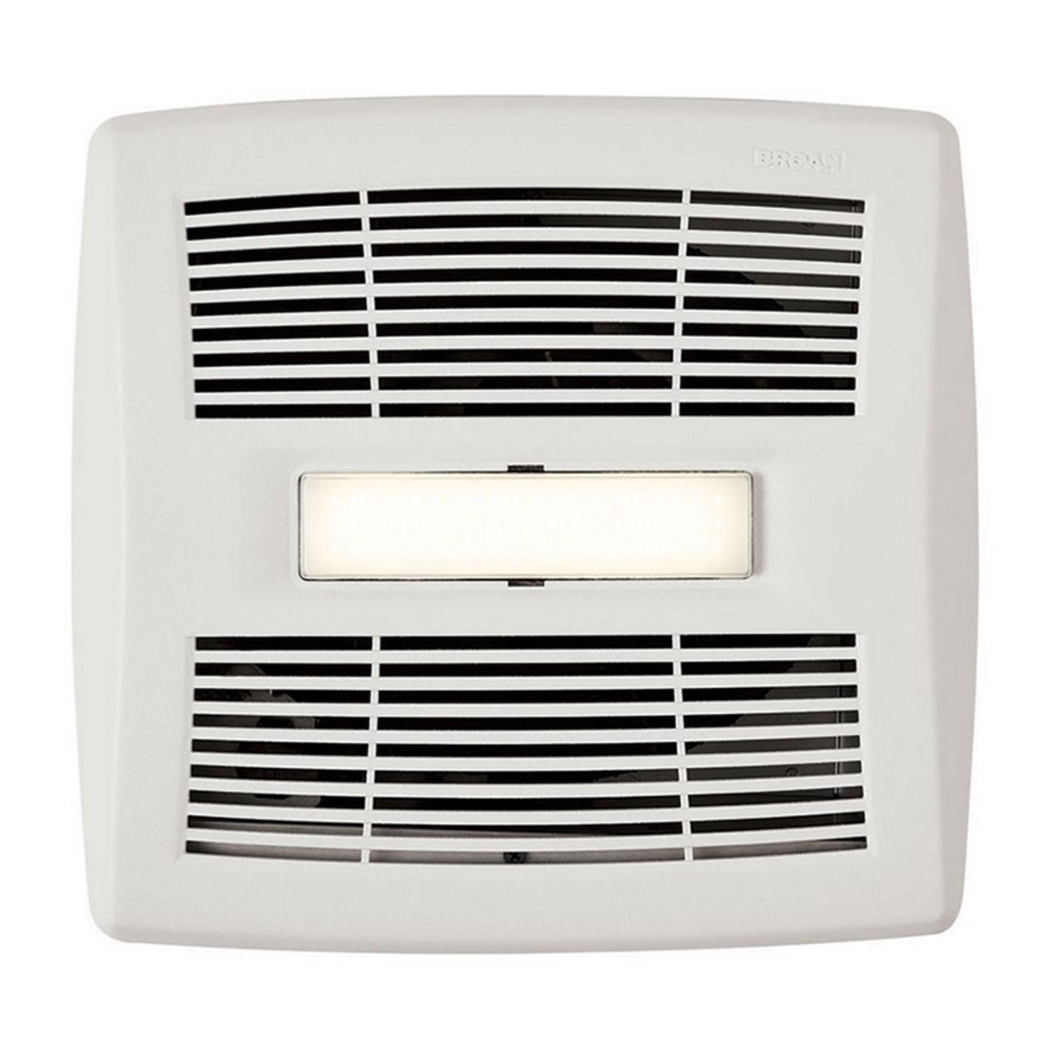 Broan-NuTone Flex Series 110 CFM 1 Sones Bathroom Exhaust Fan with Light Uae Electronic uaeelectronic.com