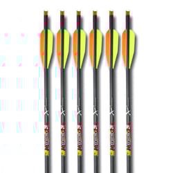 Carbon Express Mayhem Black Fiber Arrows & Components 22 in.