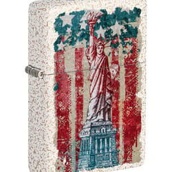 Zippo White Statue of Liberty Lighter 1 pk