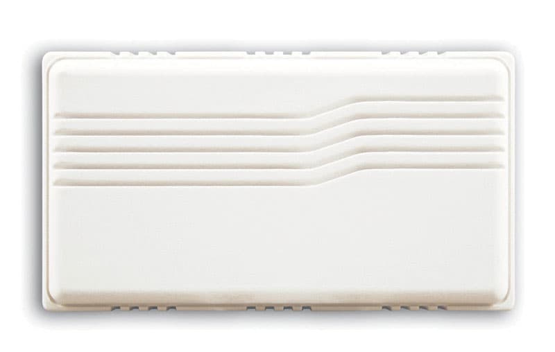 Heath Zenith White Plastic Wired Door Chime Mfr# 18000088
