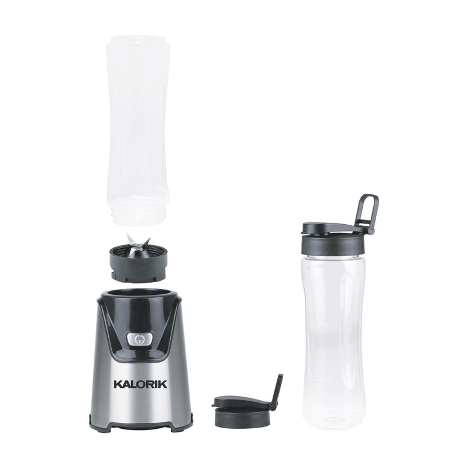 Kalorik Black/Silver Stainless Steel Blender and Juicer 20 oz 1 speed Sansujyuku sansujyuku.com