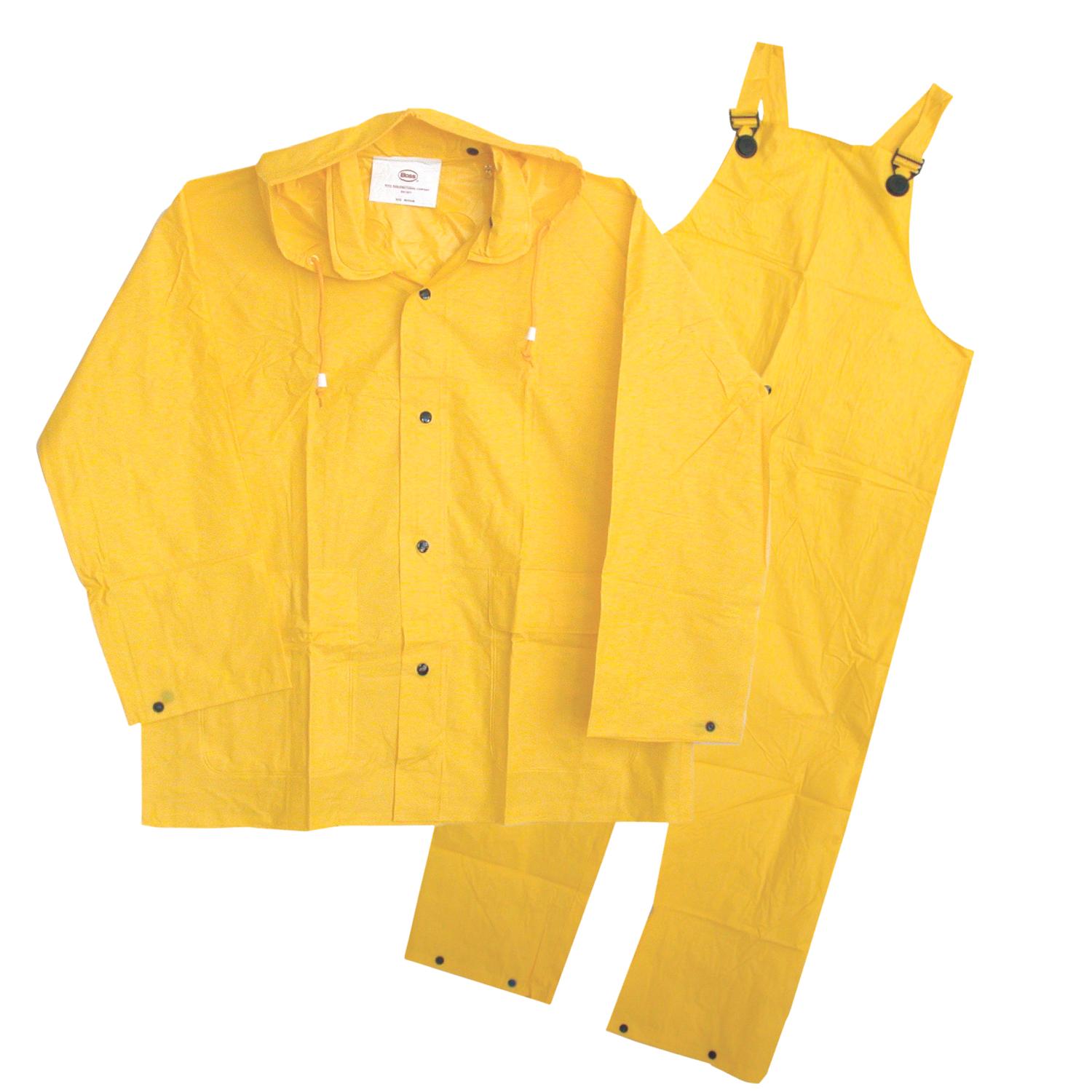 UPC 072874000370 product image for Boss Yellow PVC-Coated Polyester Rain Suit | upcitemdb.com