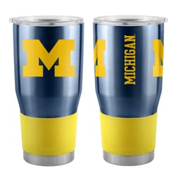 Boelter Brands Ultra 30 oz NCAA Michigan Navy BPA Free Tumbler with Lid