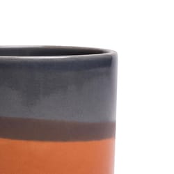 Chive Minute 3 in. D Ceramic Succulent Pot Terracotta