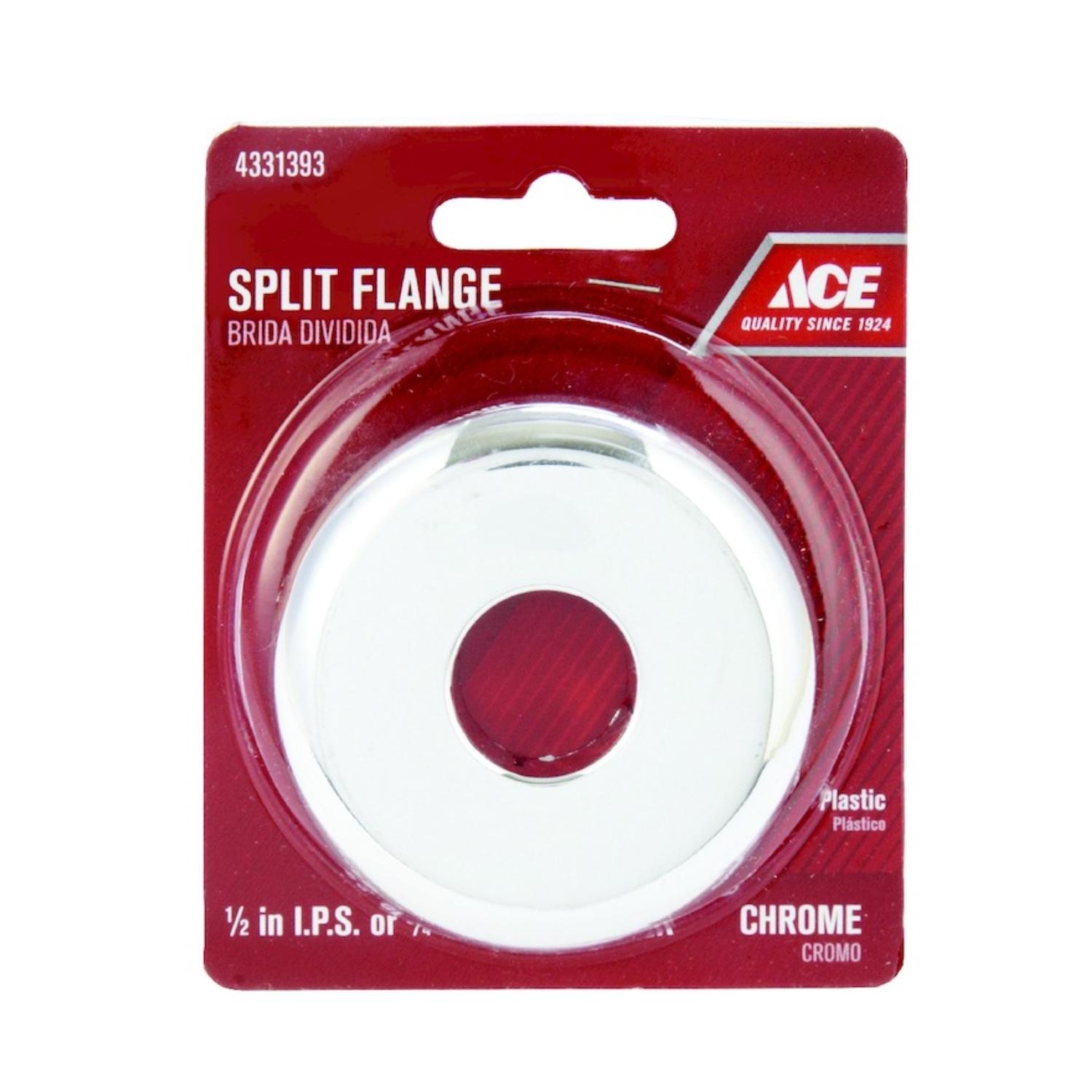 Ace 1/2 In. Plastic Split Flange - Ace Hardware