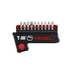 Vessel Impact Ball Assorted 1-3/16 in. L Torsion Bit Set Alloy Steel 11 pc