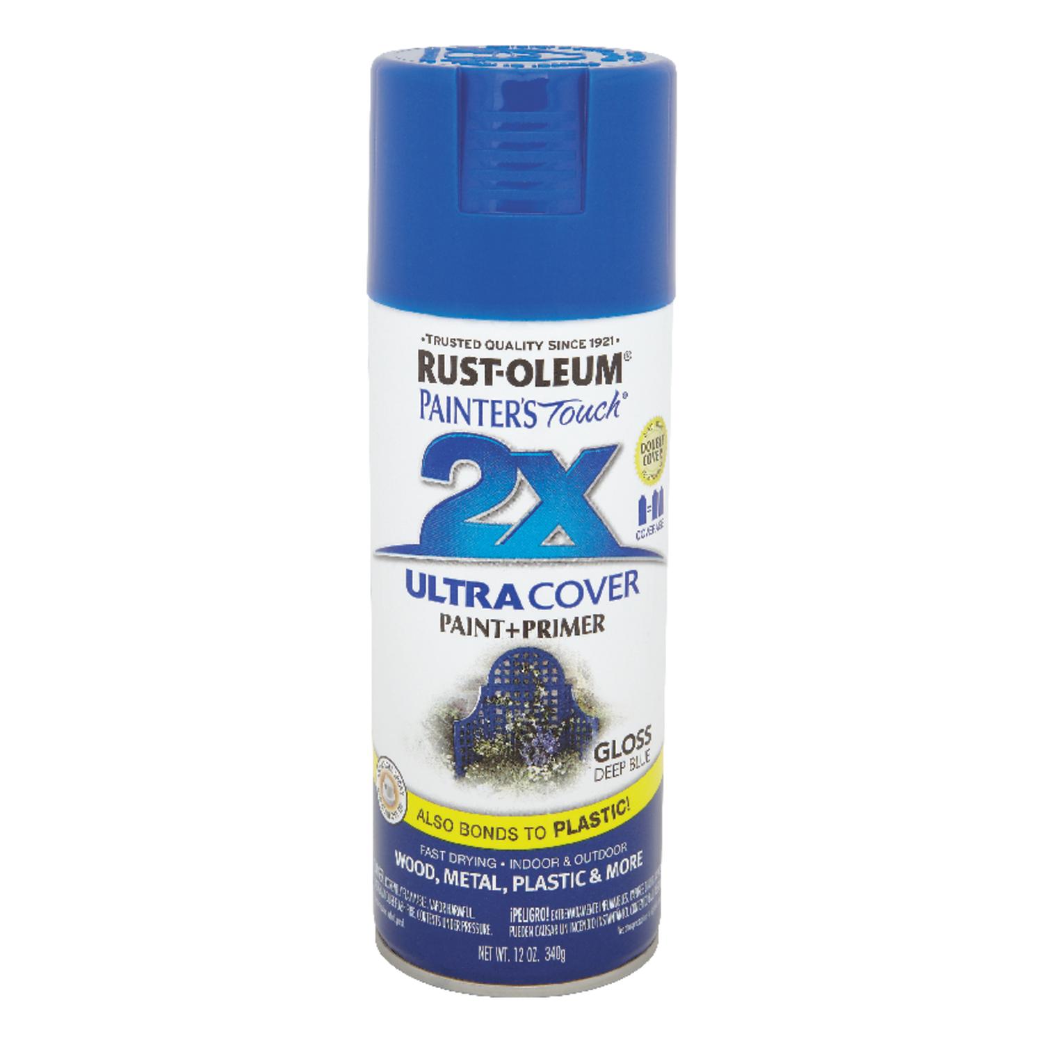 Paint Blue Exterior Spray Regal 12 Gloss Oz. Interior