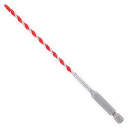 Diablo SPEEDemon 5/32 in. X 6 in. L Carbide Tipped Red Granite Hammer Drill Bit Hex Shank 5 pk