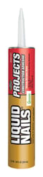 Liquid Nails  Interior Projects  Acrylic Latex  Construction Adhesive  10 oz. 