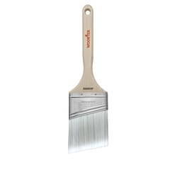 Wooster Silver Tip 3 in. Soft Semi-Oval Angle Paint Brush