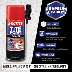Loctite WHITE Polymer Foam Insulating Sealant 12 oz