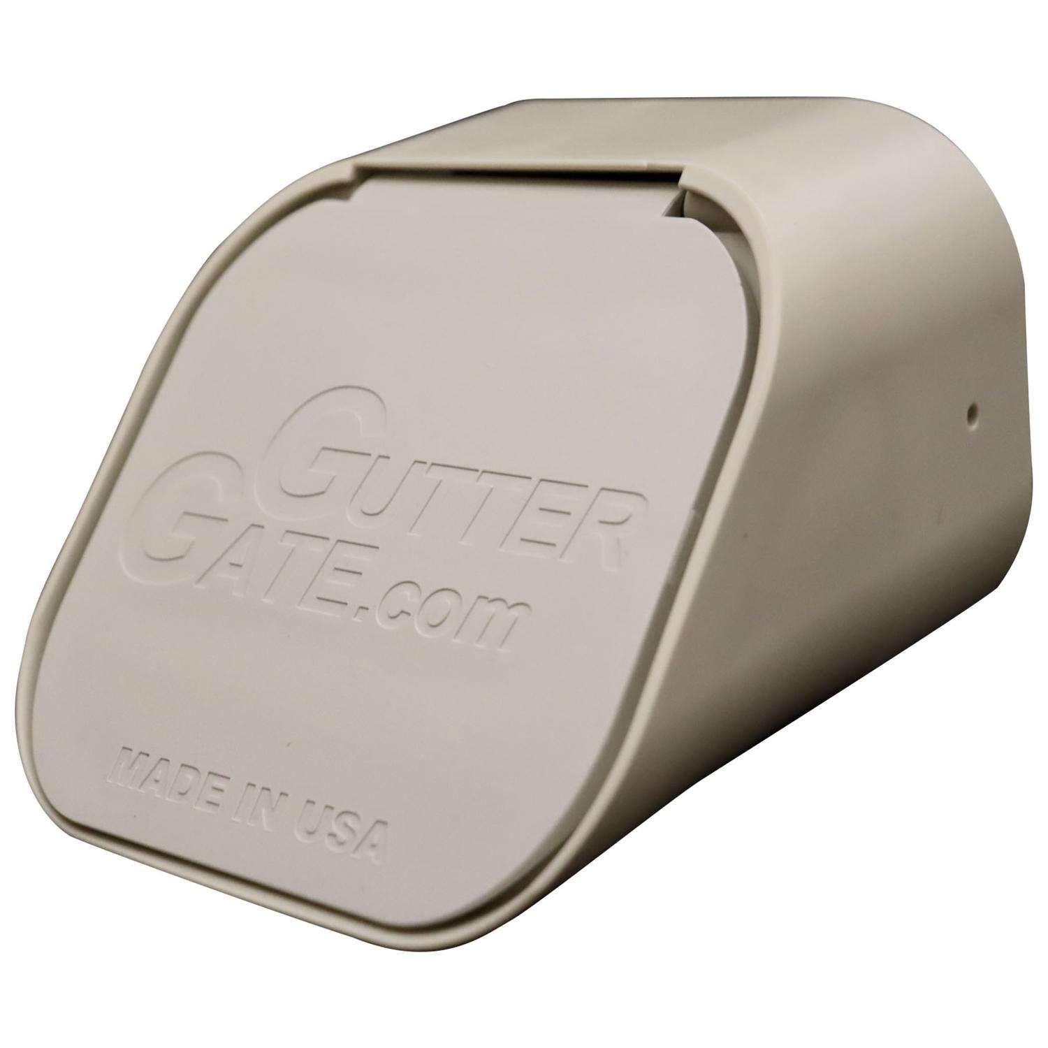 GutterGate 3 in. H X 3 in. W X 4 in. L White Plastic Rectangular Downspout Adapter Ace Hardware