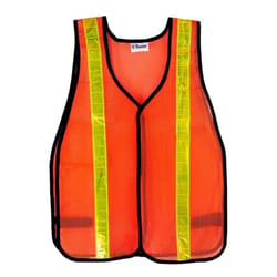 C.H. Hanson Reflective Safety Vest Fluorescent Orange One Size Fits All