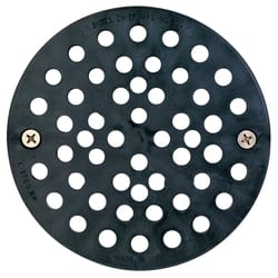 Sioux Chief 6-3/4 in. Natural Black Round Polypropylene Floor Drain Strainer